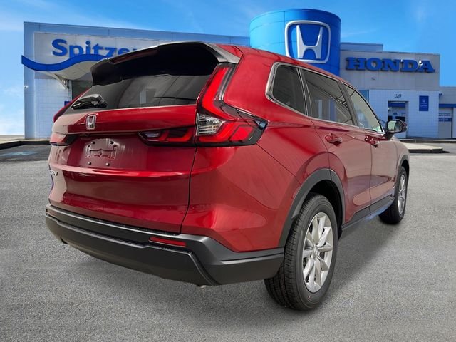 New 2026 Radiant Red Metallic Honda AWD EX image 3