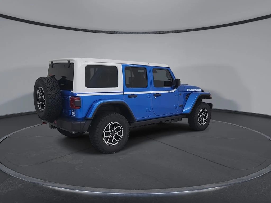 New 2026 Hydro Blue Pearl-Coat Exterior Paint Jeep Rubicon image 15