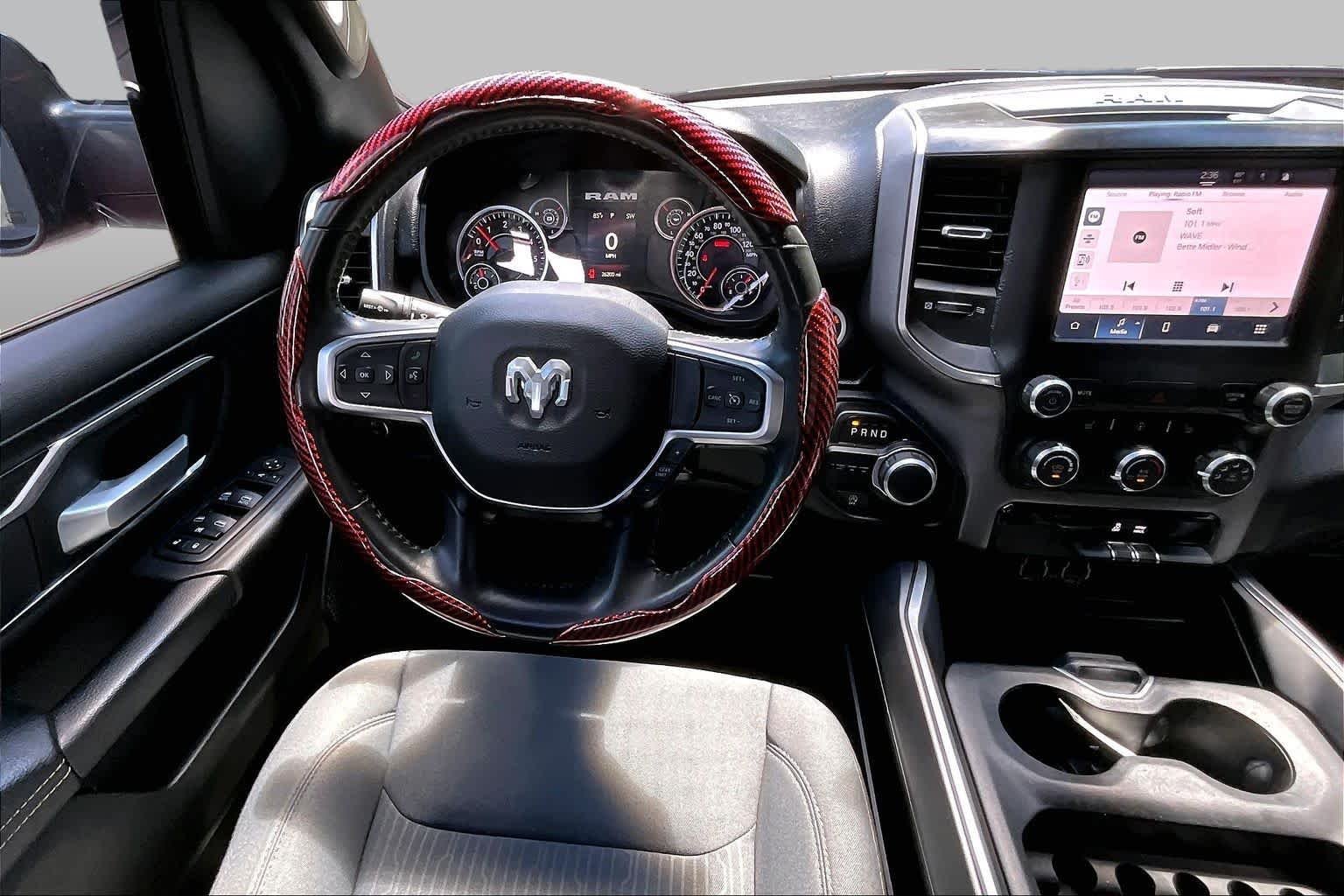 Used 2024 Flame Red Clearcoat Ram Big Horn image 6