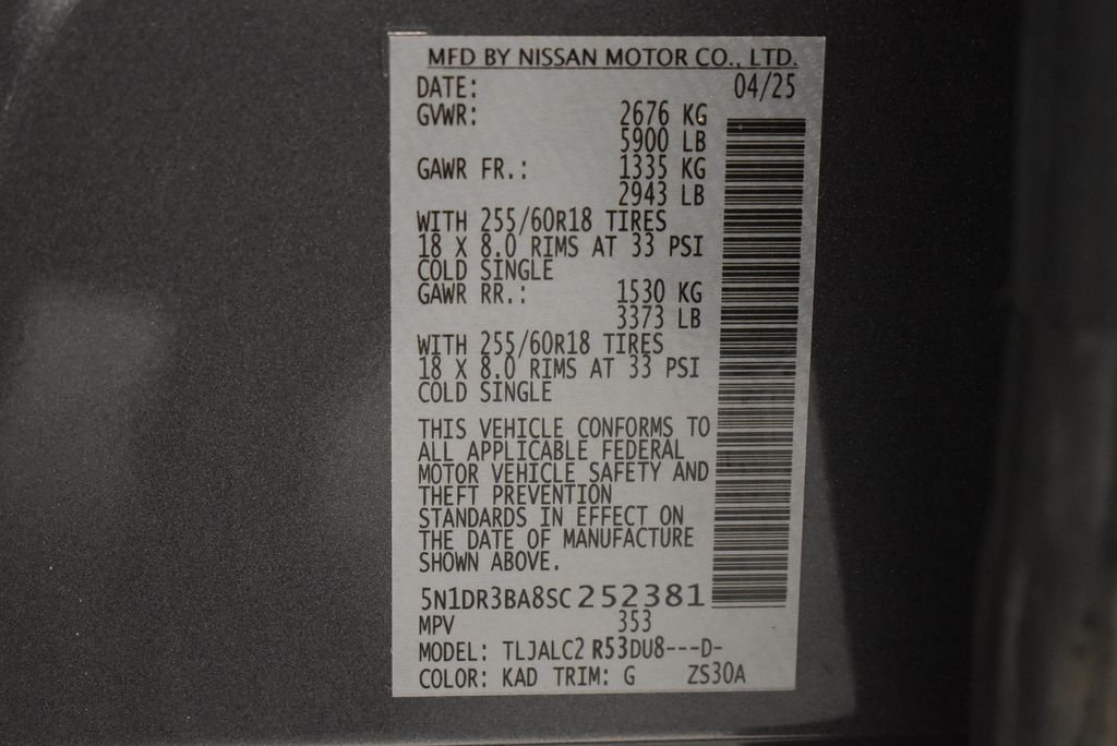 Certified Used 2025 Gray Nissan SV image 41
