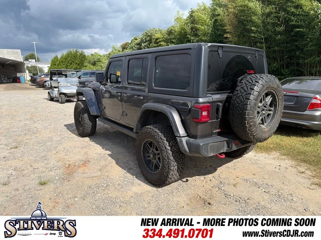 Used 2020 Gray Jeep Unlimited Rubicon image 7