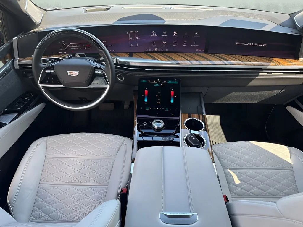 Used 2025 Galactic Gray Metallic Cadillac Sport Platinum image 17
