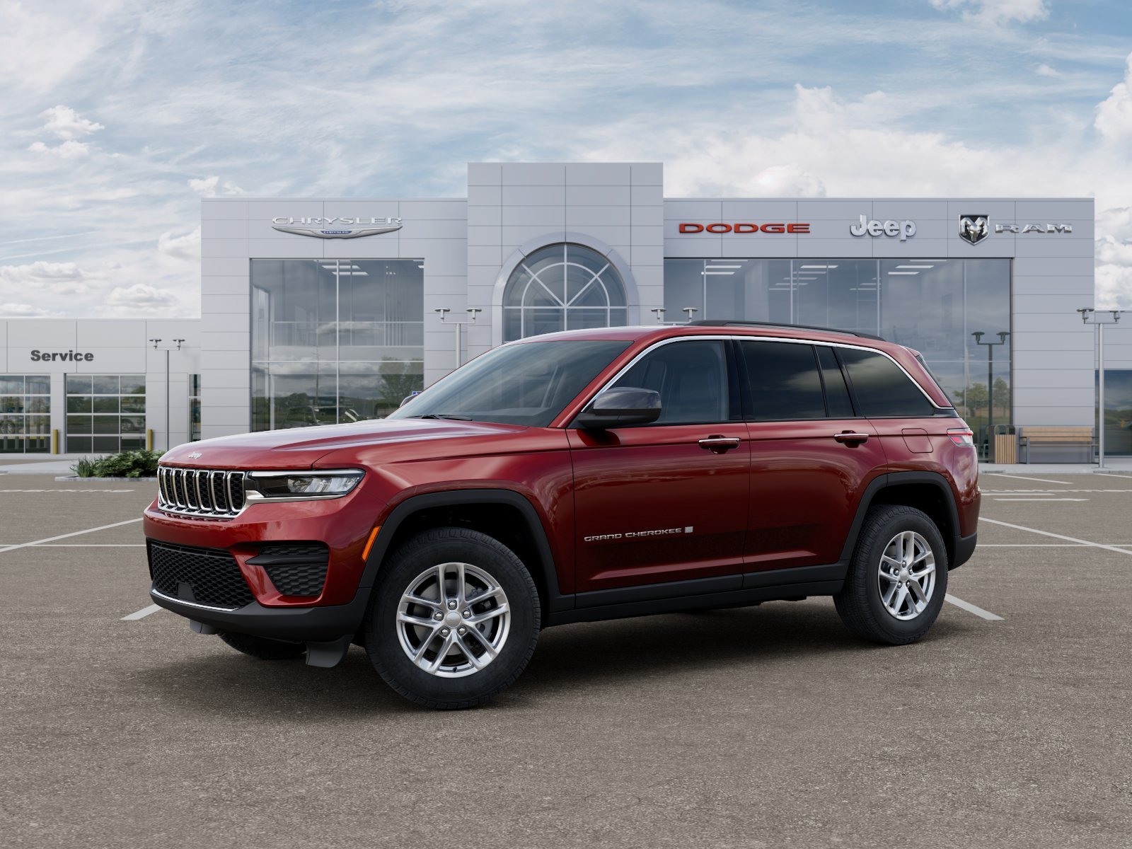 New 2025 Velvet Red Pearlcoat Jeep Laredo image 29