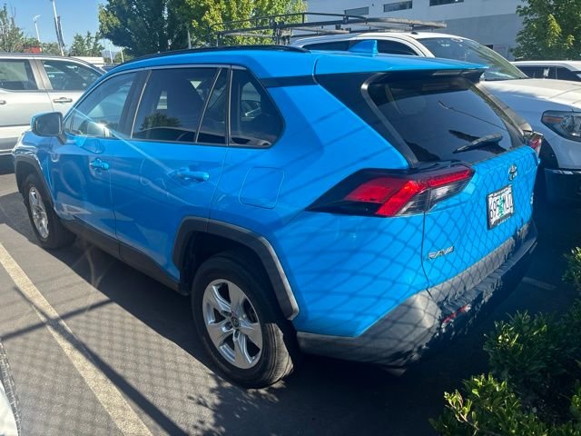 Certified Used 2020 Blue Toyota XLE image 3