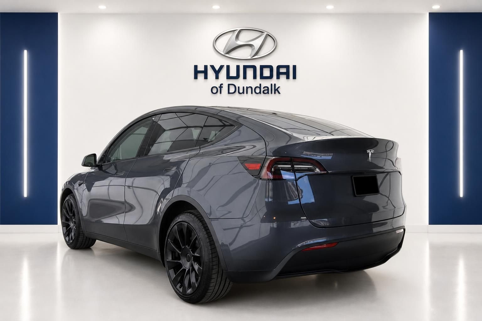 Used 2020 Silver Tesla Performance image 2