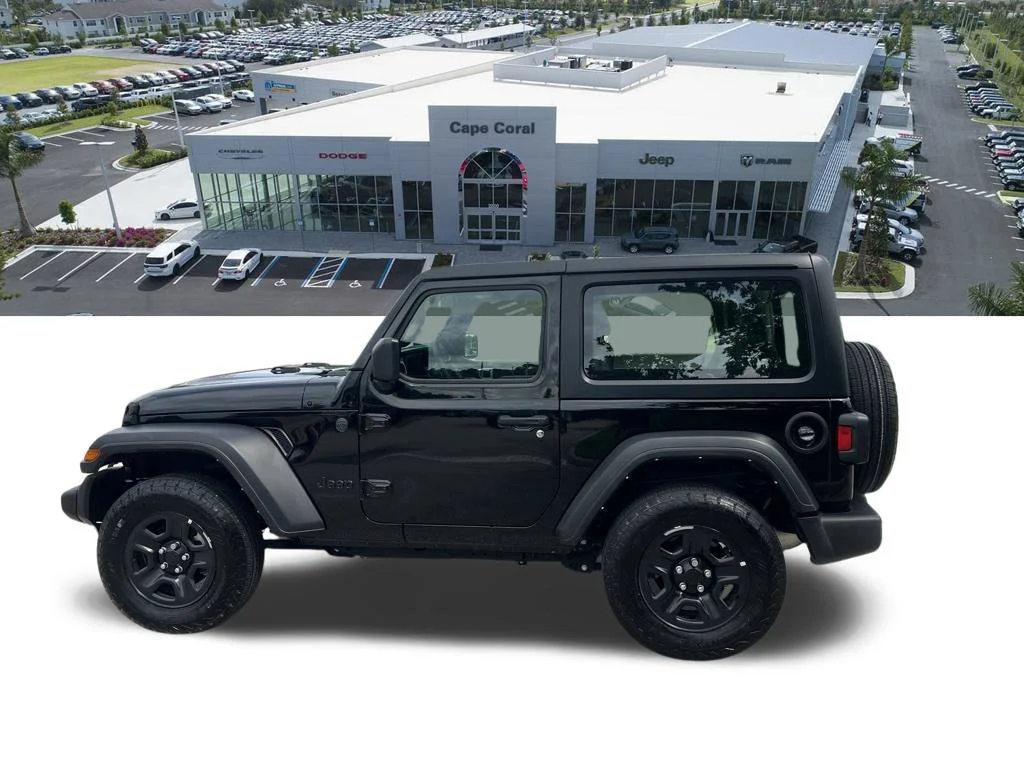 Certified Used 2025 Black Jeep Sport image 9