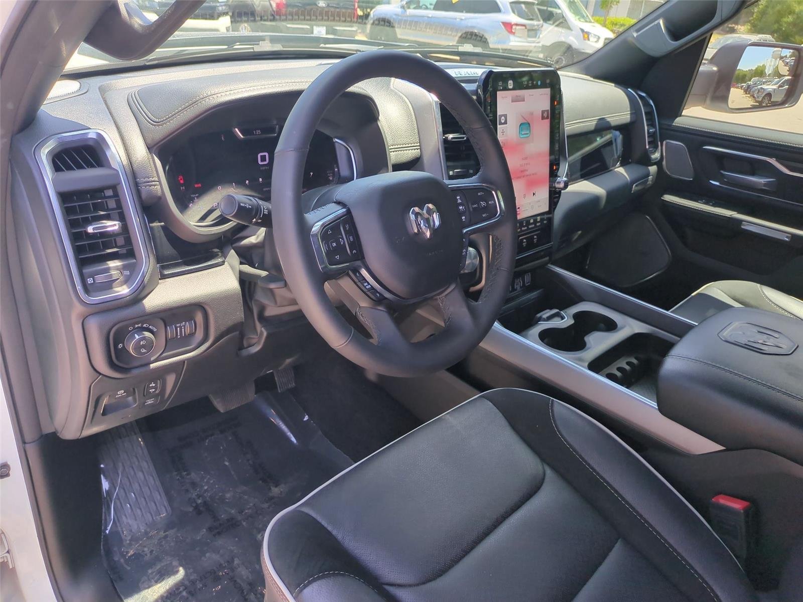 Used 2025 Bright White Clearcoat DODGE LARAM image 19