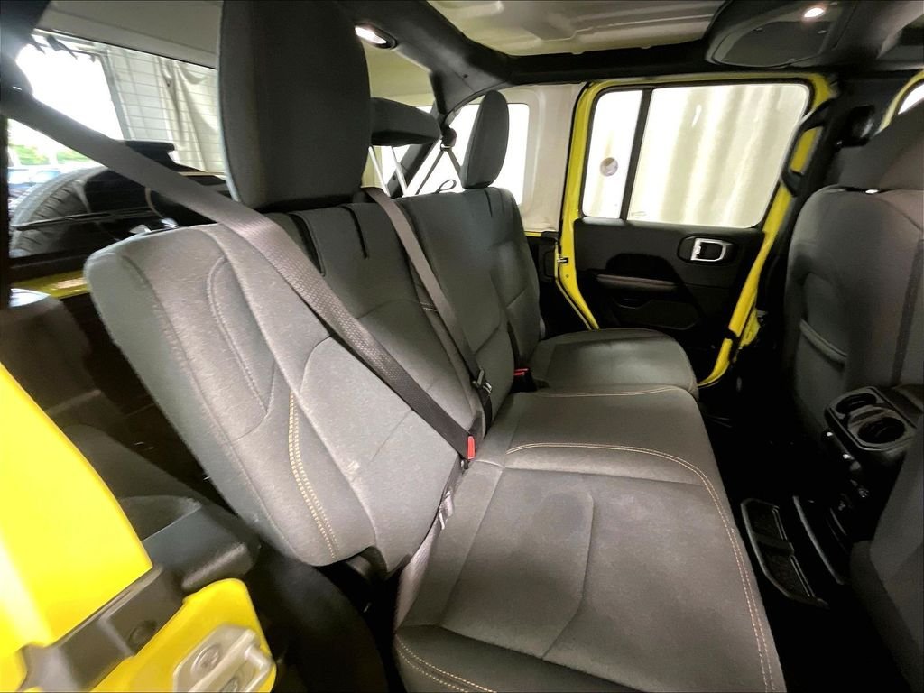 Used 2024 Yellow Jeep Sahara 4xe image 16