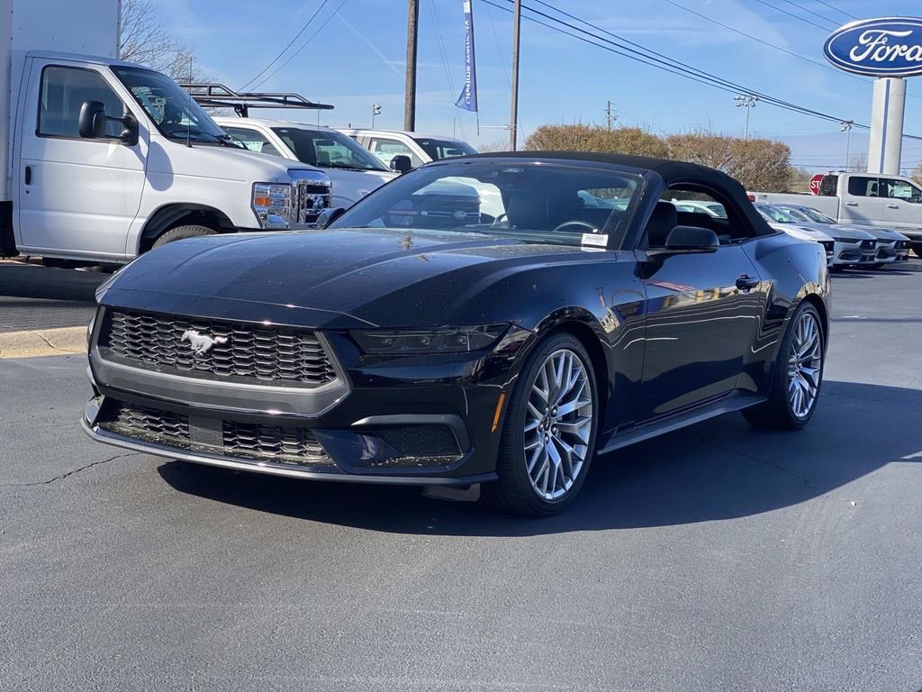 New 2025 Shadow Black Ford EcoBoost® Premium Convertible image 6