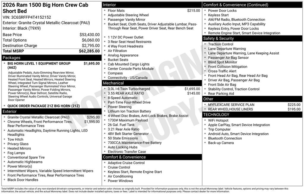 Used 2026 Gray Ram Big Horn/Lone Star image 27