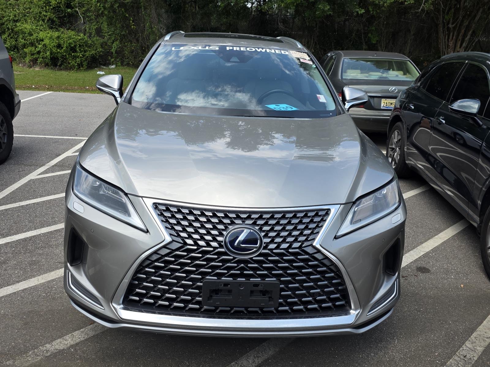 Used 2020 Silver Lexus 450h image 2