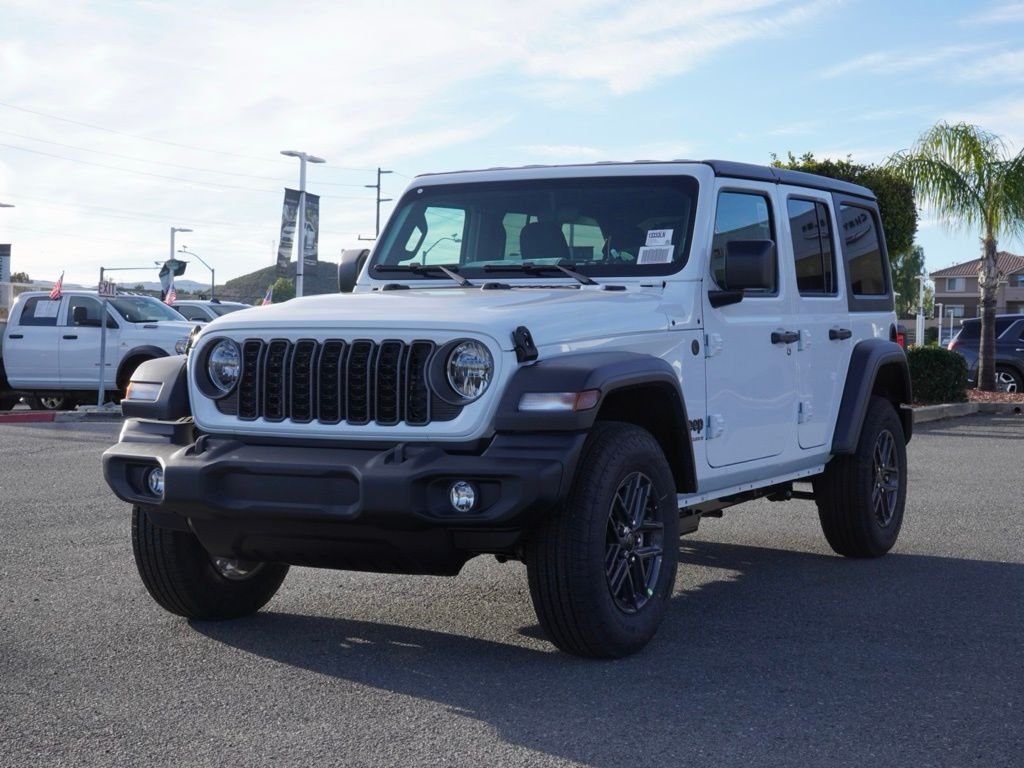 New 2026 Bright White Clear-Coat Exterior Paint Jeep Sport image 7