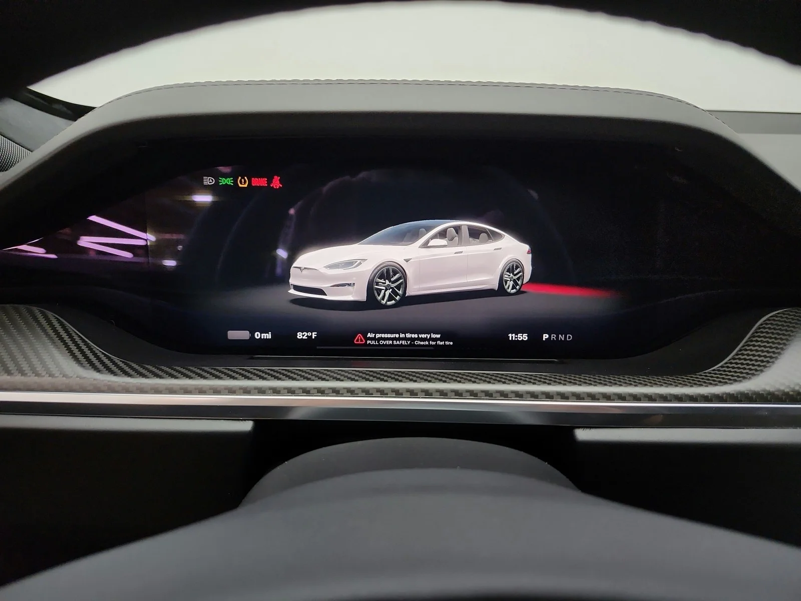 Used 2023 Pearl White Multi-Coat Tesla Plaid AWD image 10