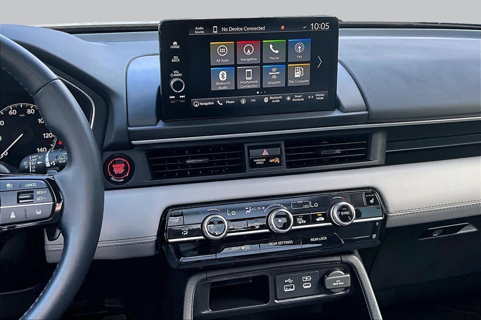 Used 2025 Platinum White Pearl Honda Touring image 7
