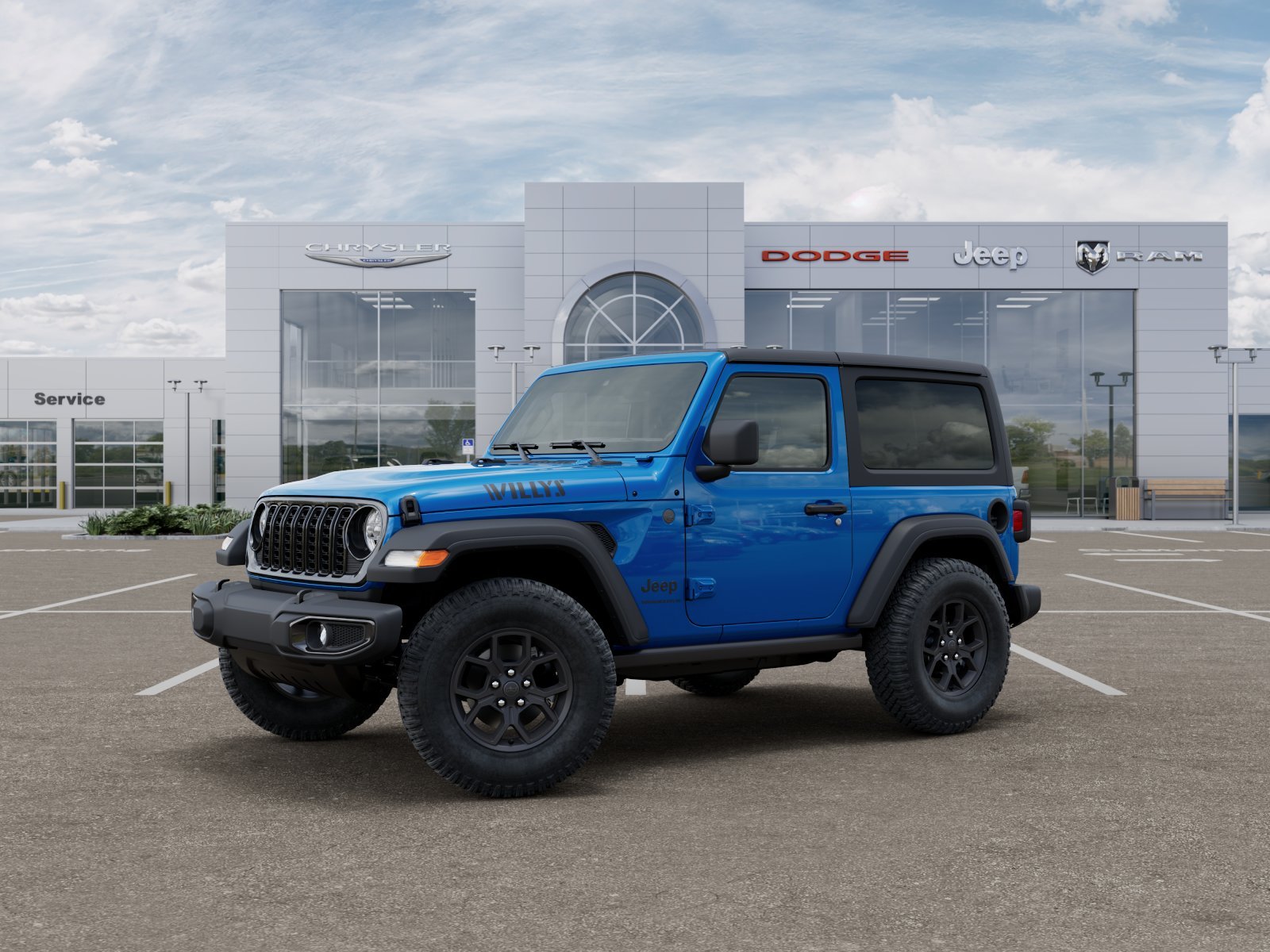 New 2026 Hydro Blue Pearlcoat Jeep Willys image 21