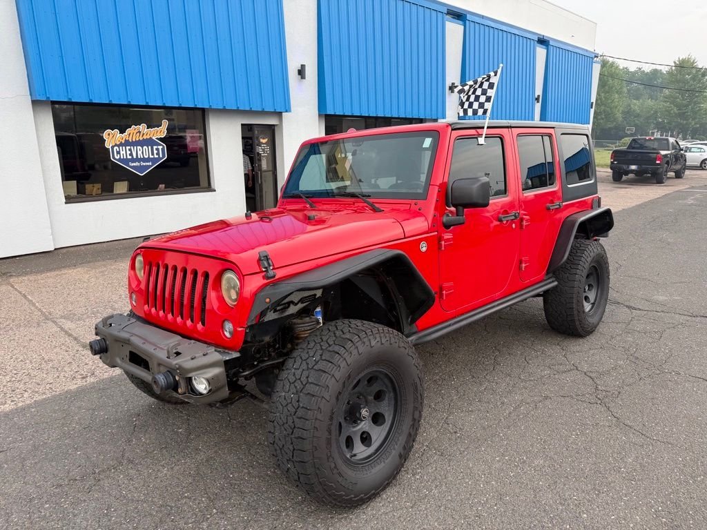 Used 2017 Jeep Wrangler Unlimited Sport with VIN 1C4BJWDG9HL512446 for sale in Superior, WI