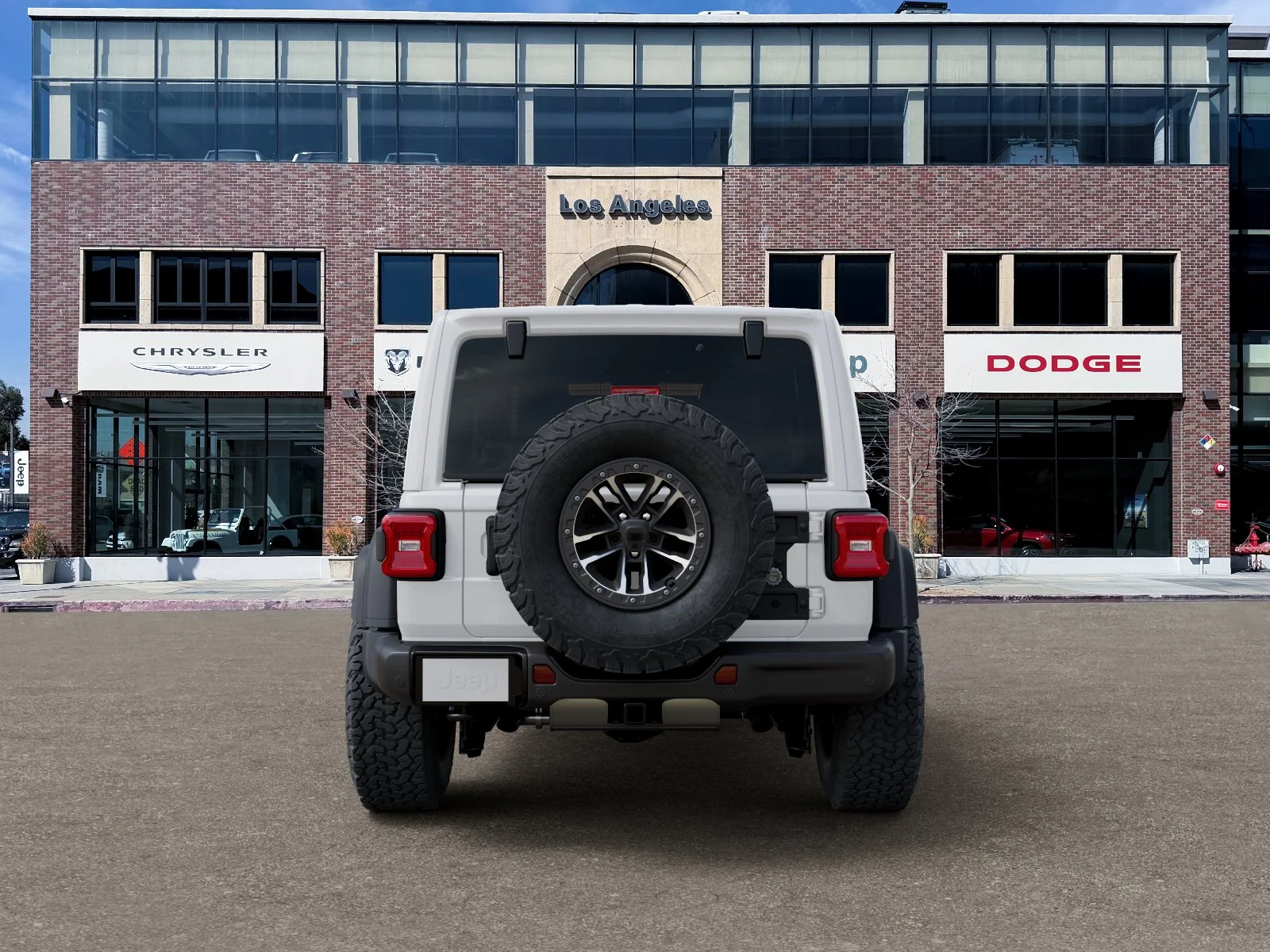 New 2026 Bright White Clear-Coat Exterior Paint Jeep Moab 392 image 40