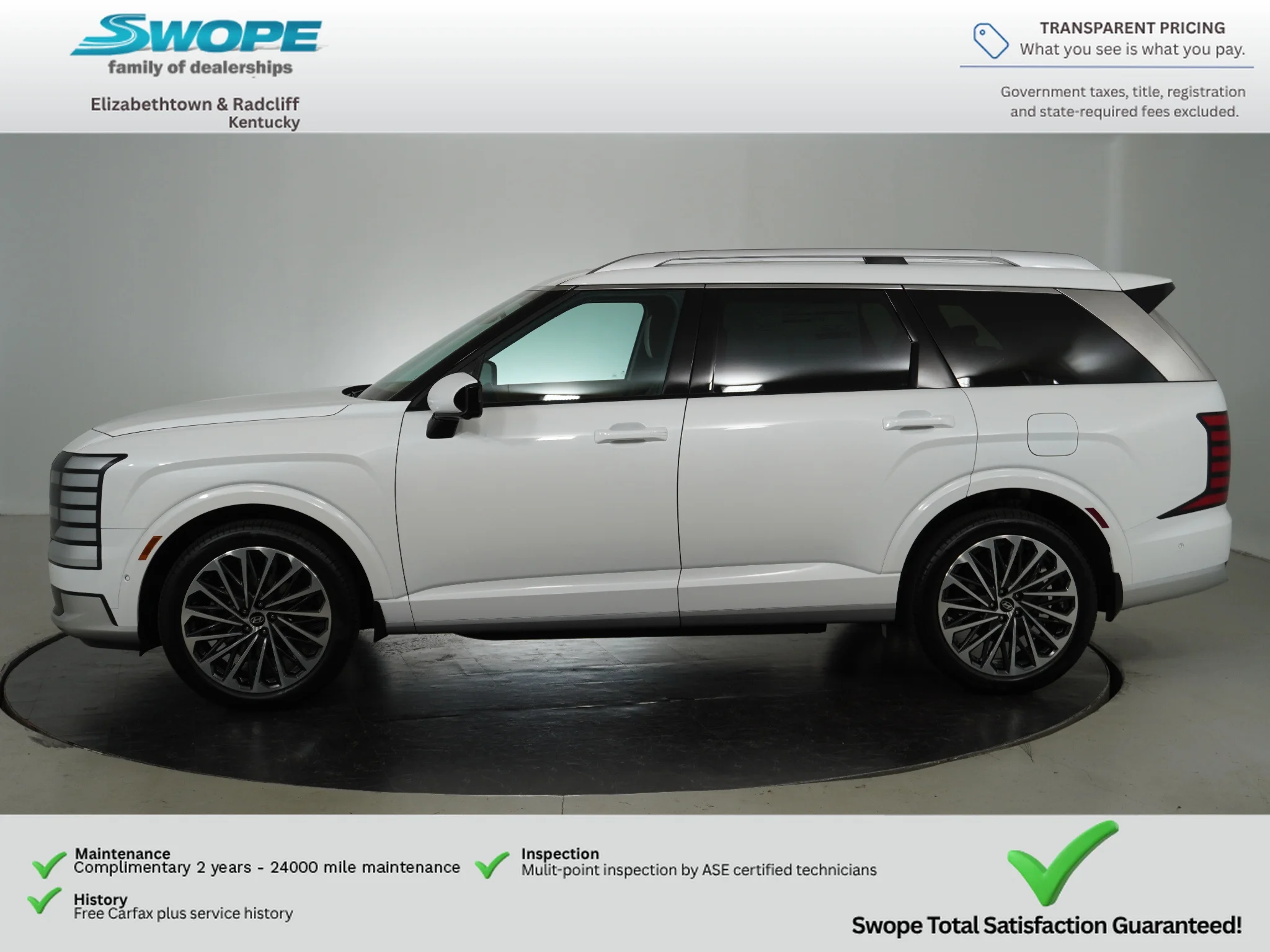 New 2027 Creamy White Pearl Hyundai Calligraphy image 6