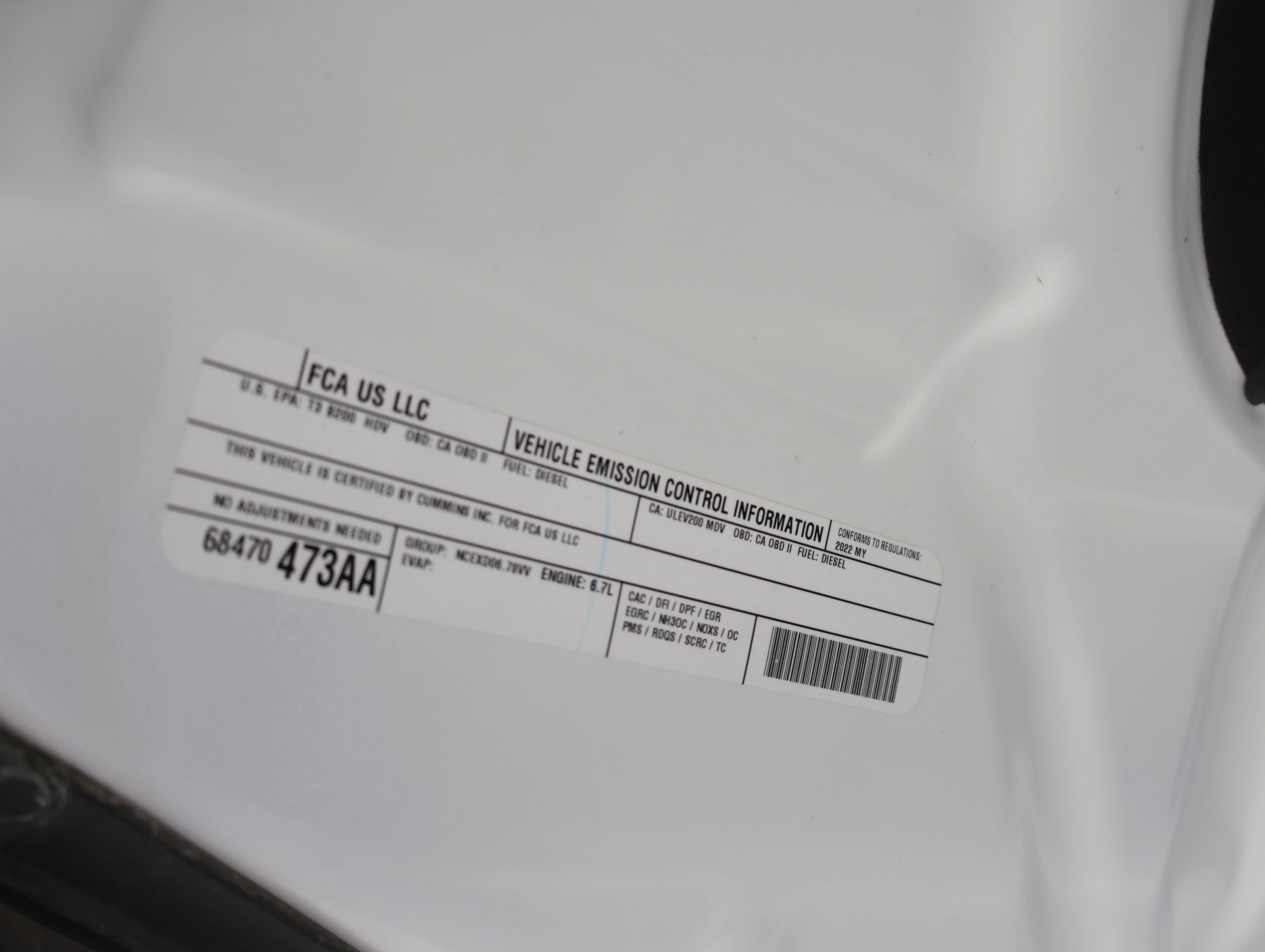 Used 2022 Bright White Clearcoat Ram Big Horn image 21
