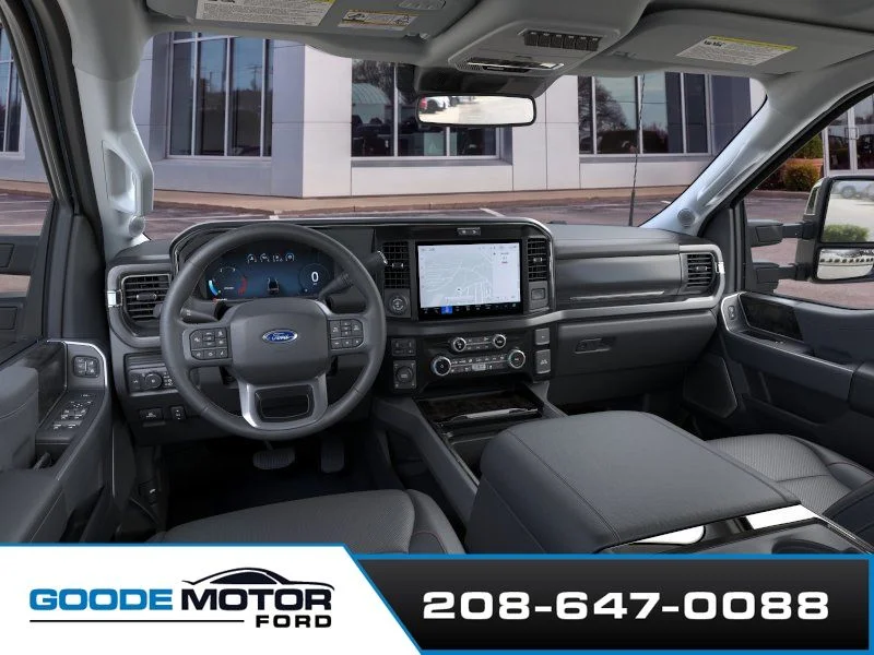 New 2026 Glacier Gray Metallic Tri-Coat Ford F-250® Lariat® image 9