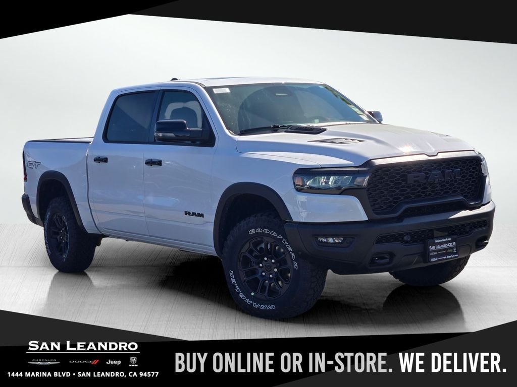 New 2026 Bright White Clear-Coat Exterior Paint RAM Rebel image 1