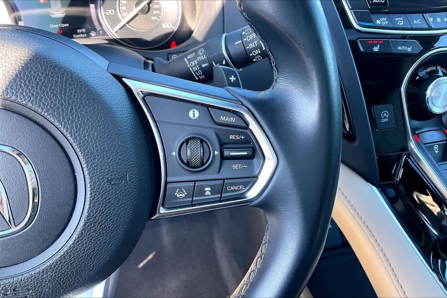 Certified Used 2019 White Diamond Pearl Acura SH-AWD image 24
