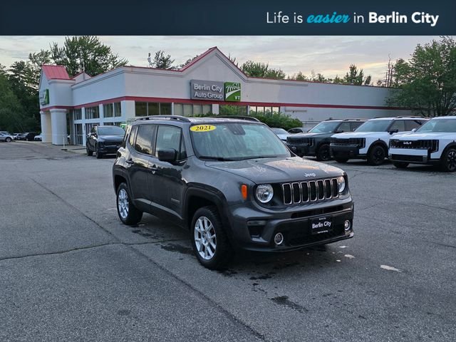 Used 2021 Crystal Metallic Jeep Latitude image 1