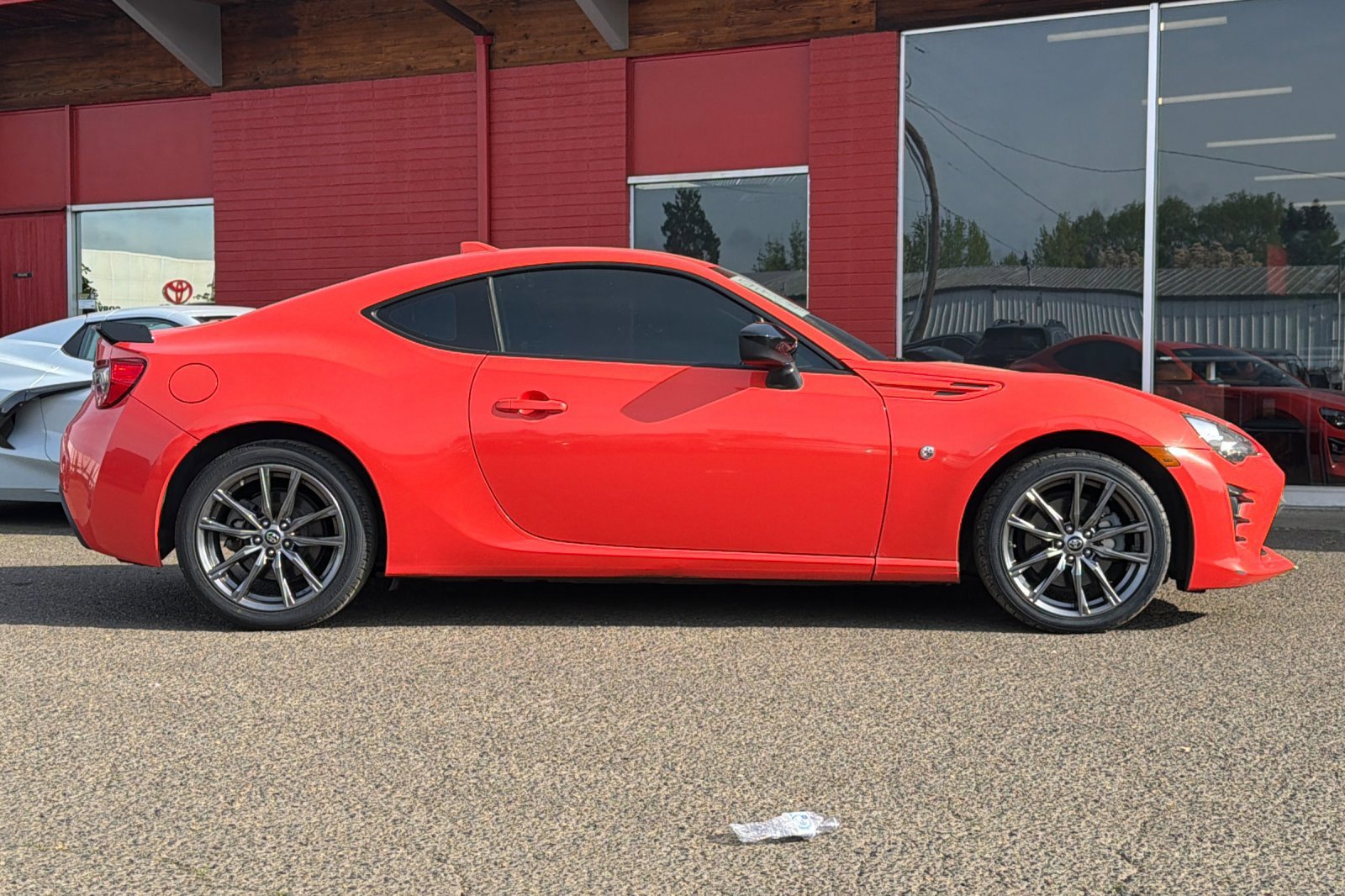 Used 2017 ORANGE Toyota  image 3