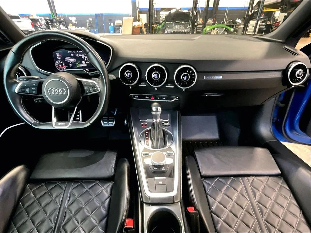 Used 2018 Blue Audi 2.0T image 21