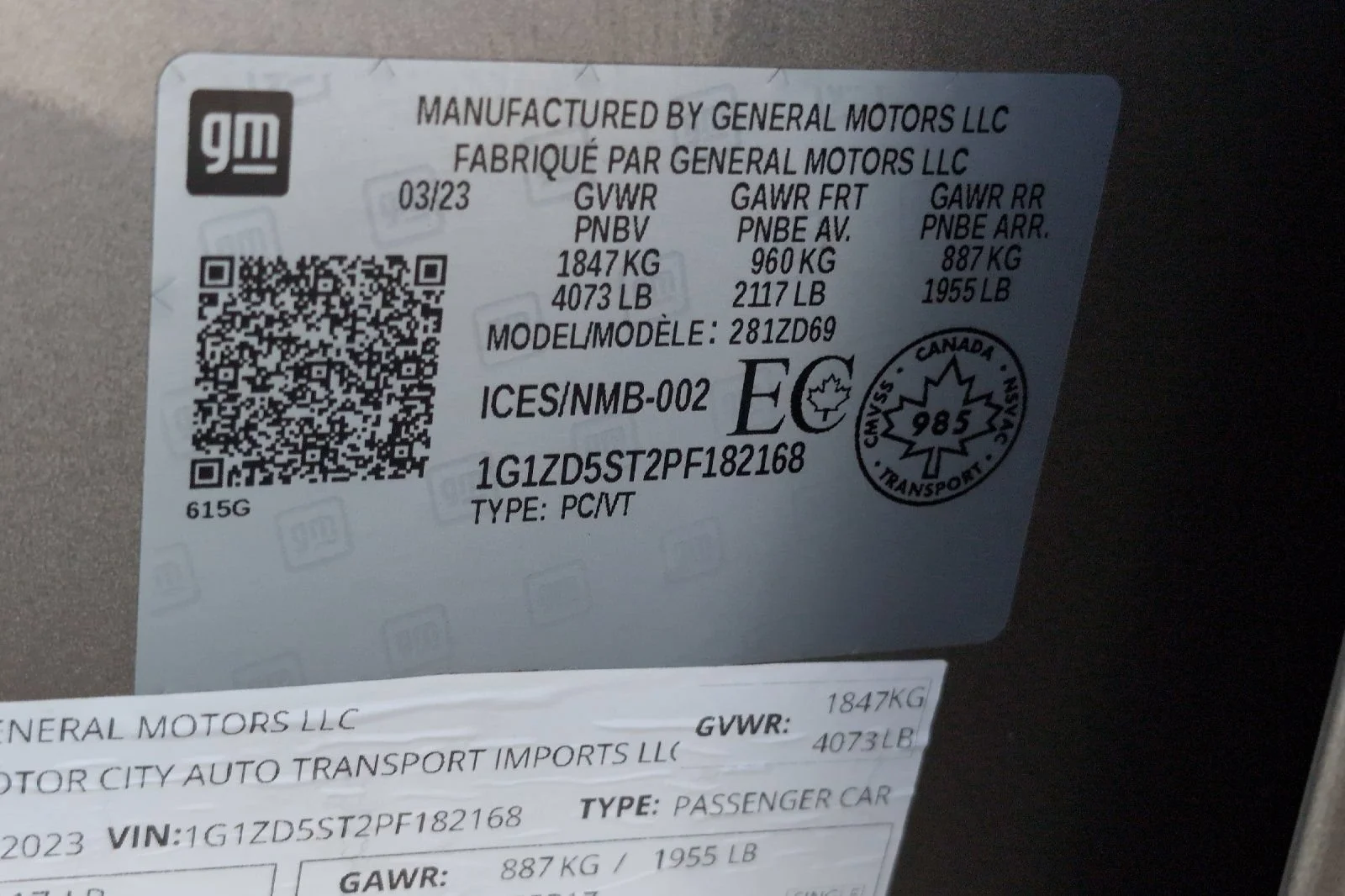 Used 2023 Mineral Gray Metallic Chevrolet LT image 29