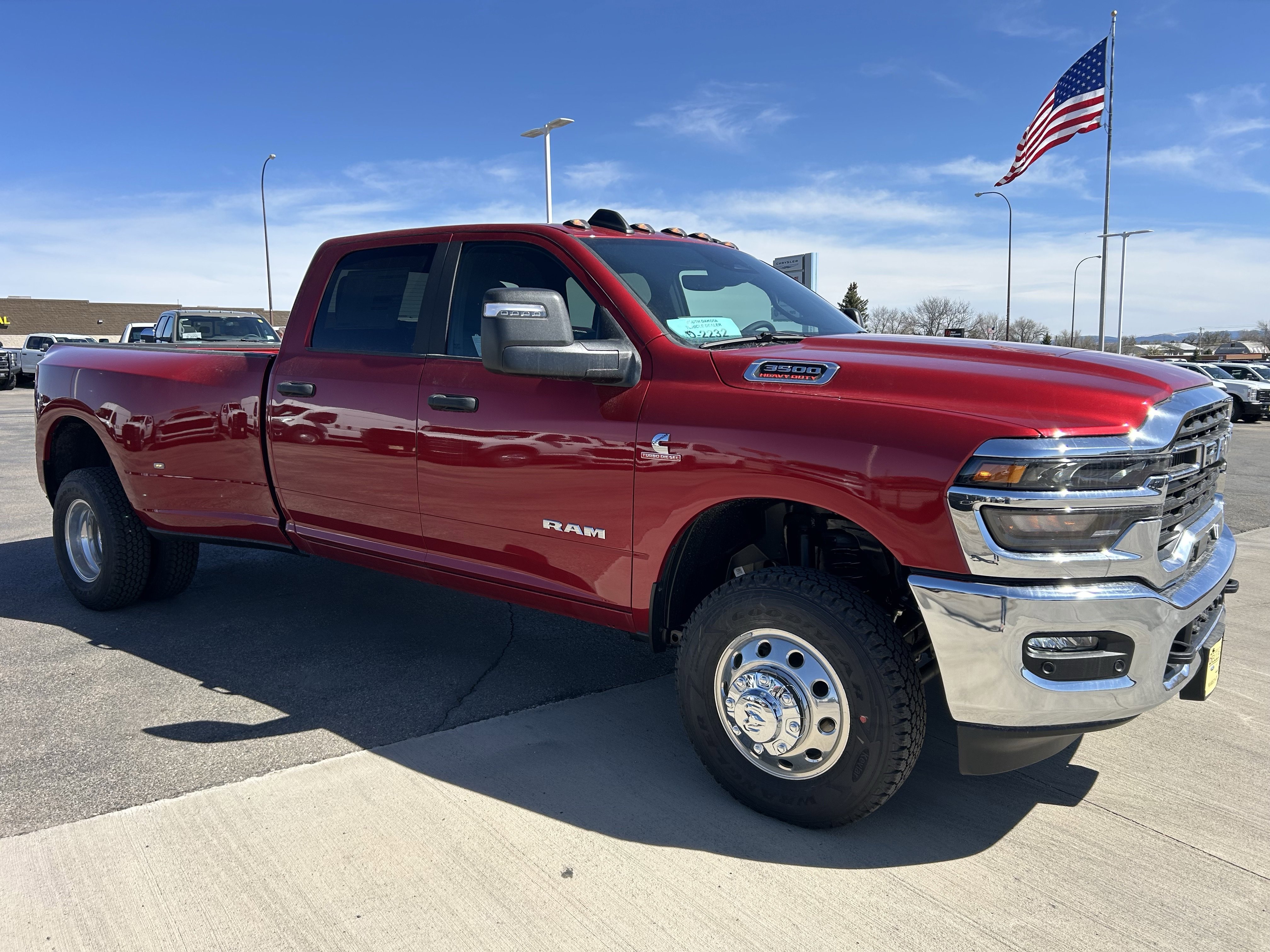 New 2026 Molten Red Pearlcoat Ram Big Horn image 3
