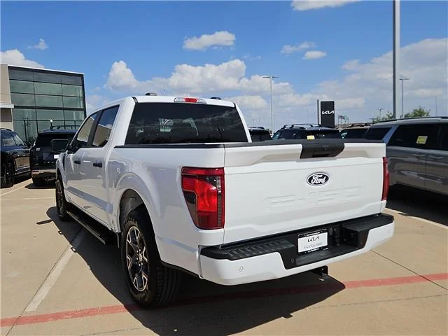 Used 2024 White Ford STX 4x2 SuperCrew Cab 5.5 ft. box 145 in. WB image 3