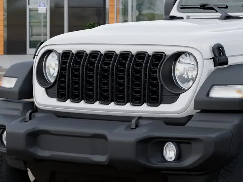 New 2026 Bright White Clearcoat Jeep Sport image 11
