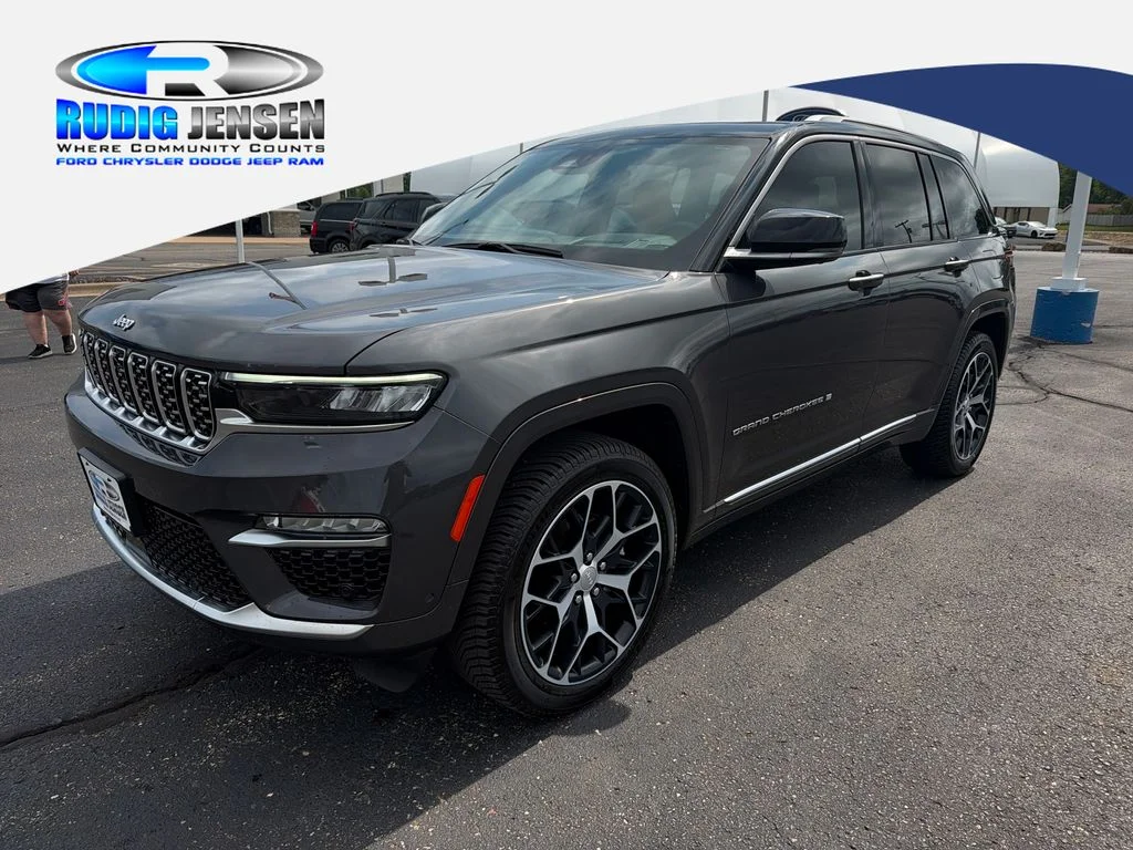 Used 2023 Gray Jeep Summit Reserve image 1