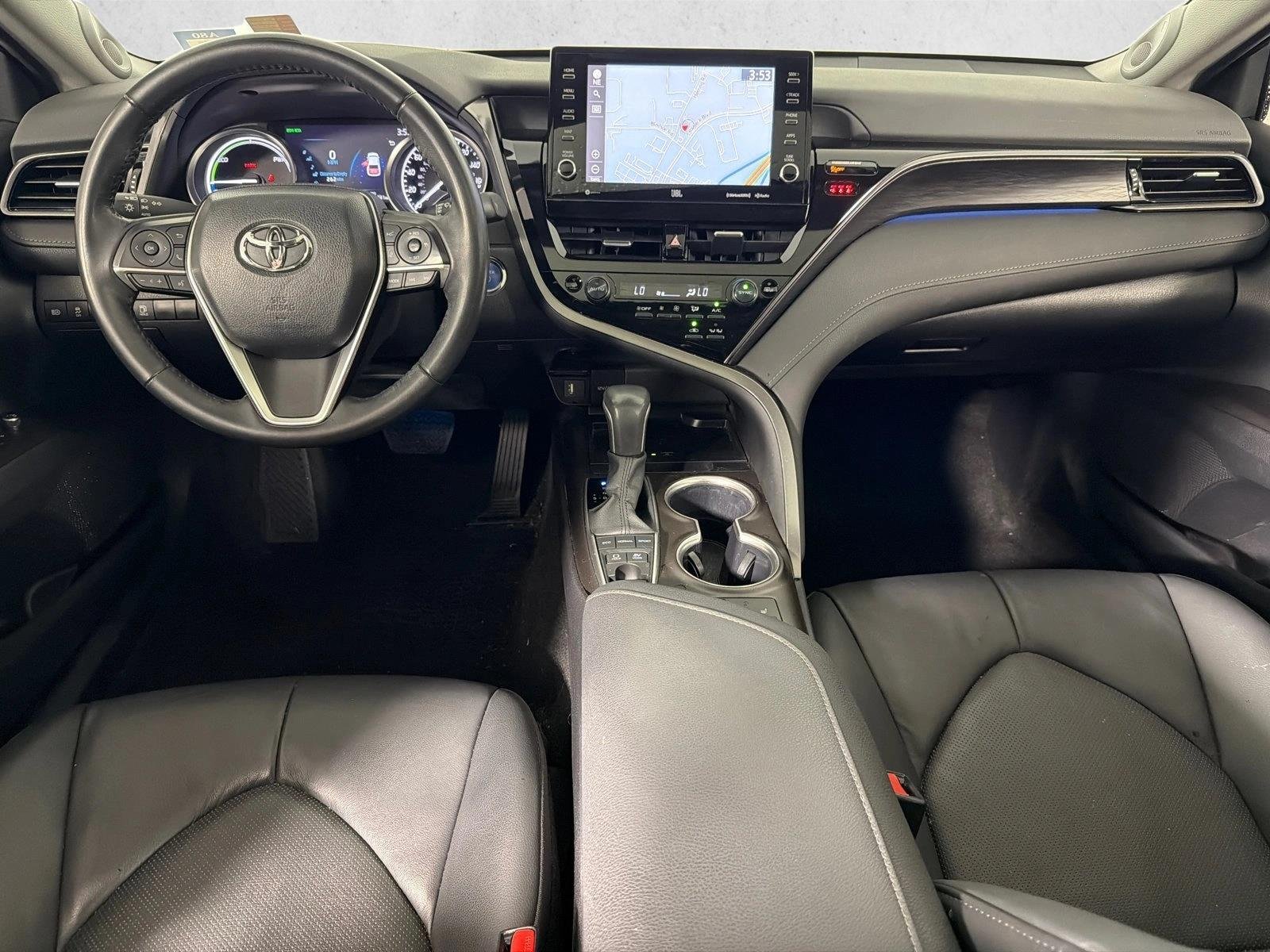 Used 2024 Midnight Black Metallic Toyota Hybrid XLE image 24
