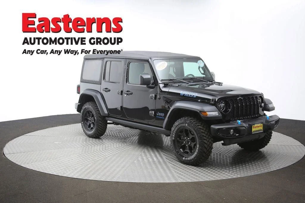 Certified Used 2023 Black Jeep Willys 4xe image 53