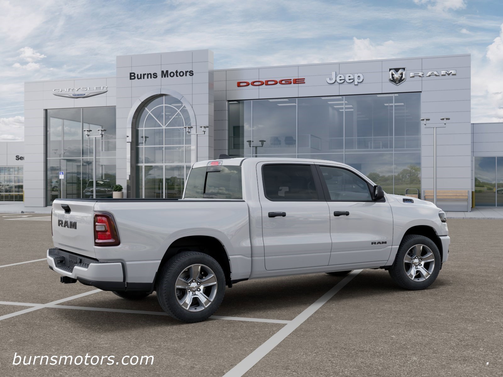 New 2026 Bright White Clear-Coat Exterior Paint RAM Express image 4