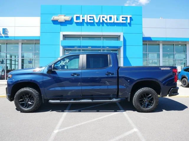 Used 2021 Chevrolet Silverado 1500 LT Trail Boss with VIN 3GCPYFED5MG435264 for sale in Roseville, Minnesota