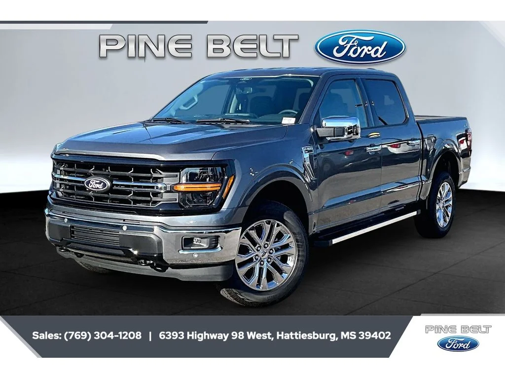 New 2026 Carbonized Gray Metallic Ford XLT image 10