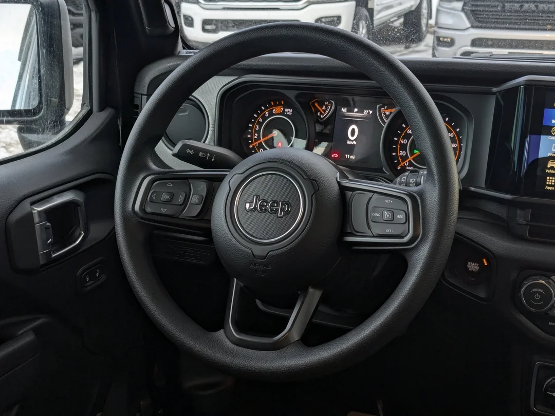 New 2026 Black Jeep Sport - - 4x4 - Black Freedom Top - Customer Preferred Pkg 22B - 8-Speed Auto & More! image 15