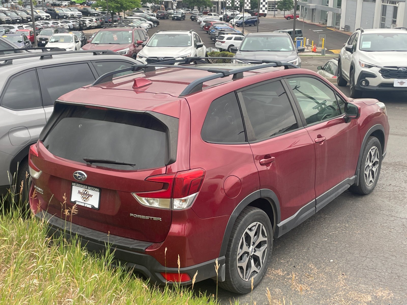 Used 2019 Crimson Red Pearl Subaru Premium image 3