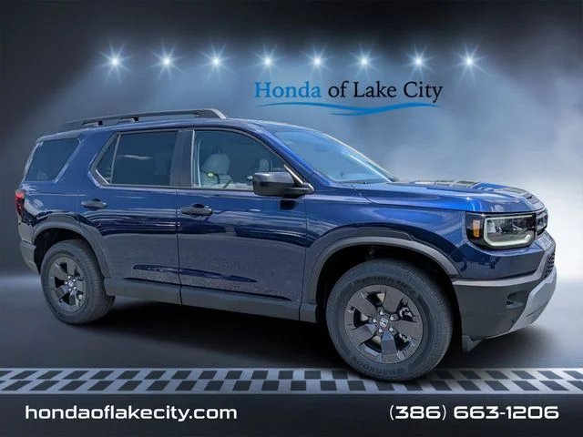 New 2026 Obsidian Blue Pearl Honda RTL image 1