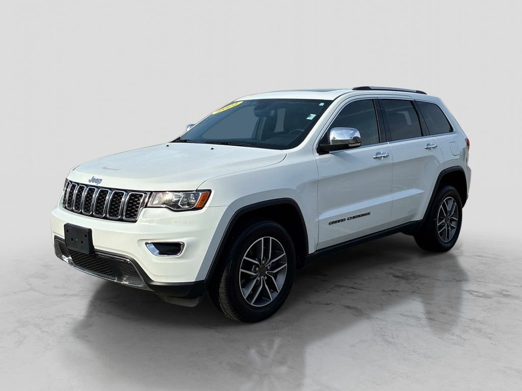 Used 2021 White Jeep Limited image 1