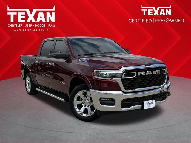 Texan Certified Pre-Owned 2025 Ram 1500 Lone Star 4WD Crew Cab Pickup