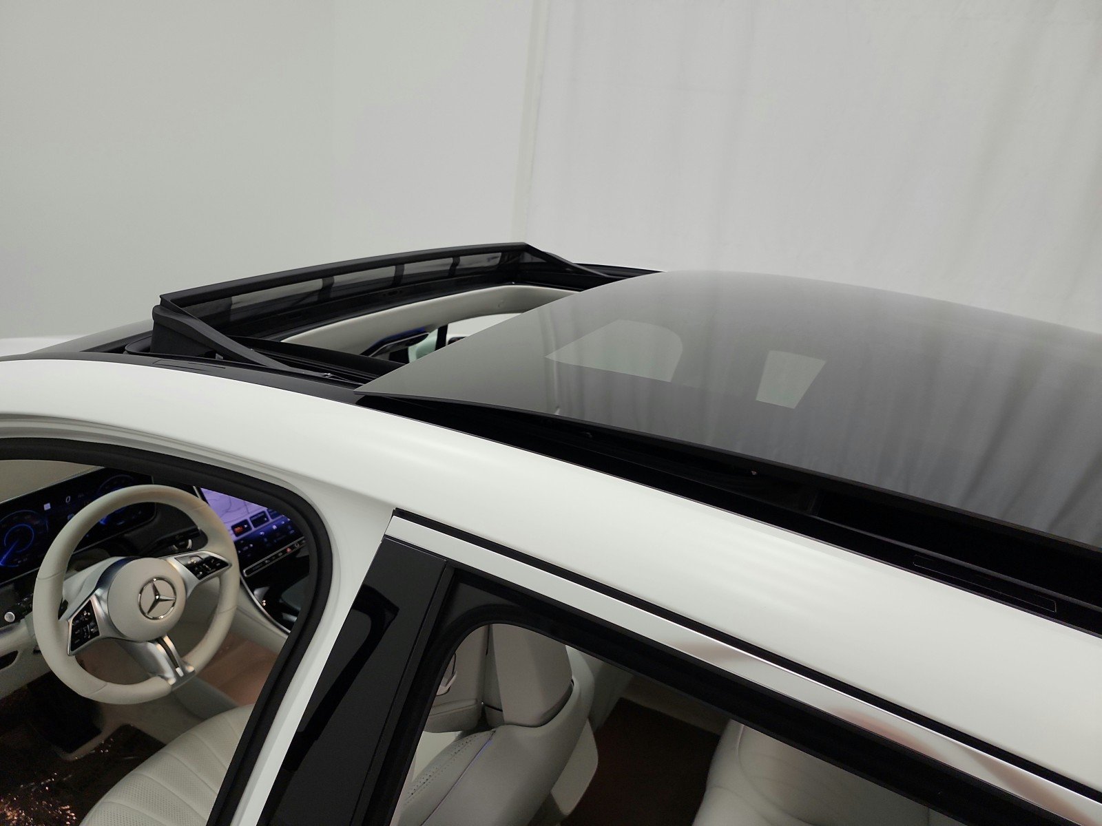 Certified Used 2023 Polar White Mercedes-Benz EQE 350+ SUV image 3