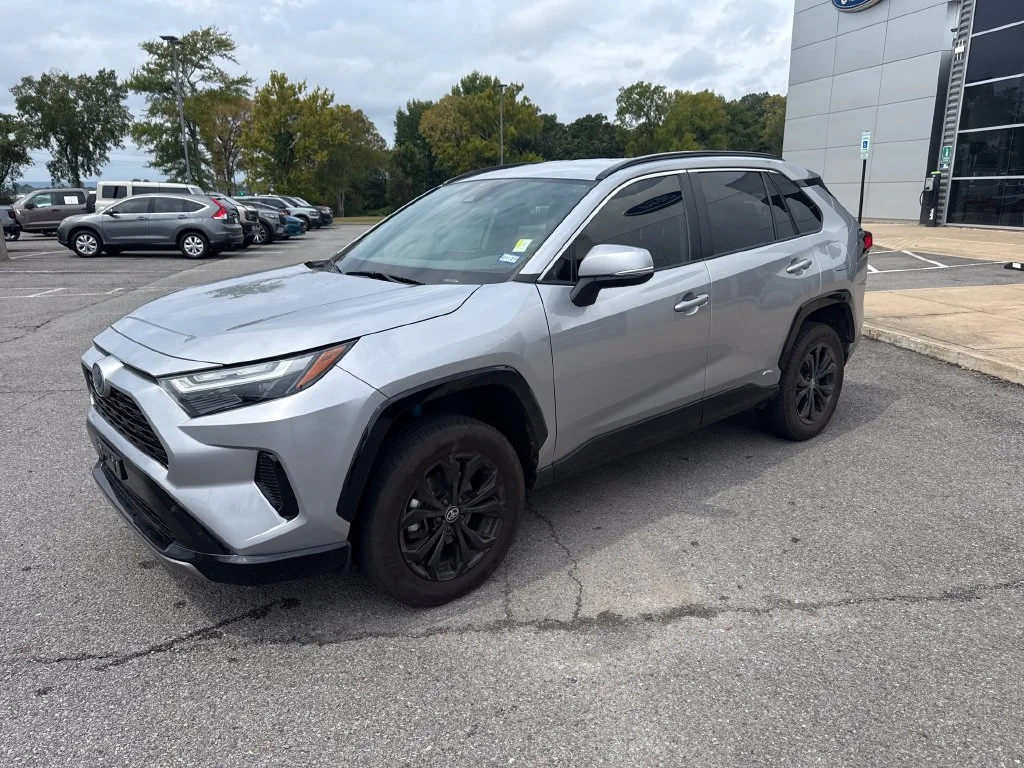 Used 2023 Silver Toyota SE image 2