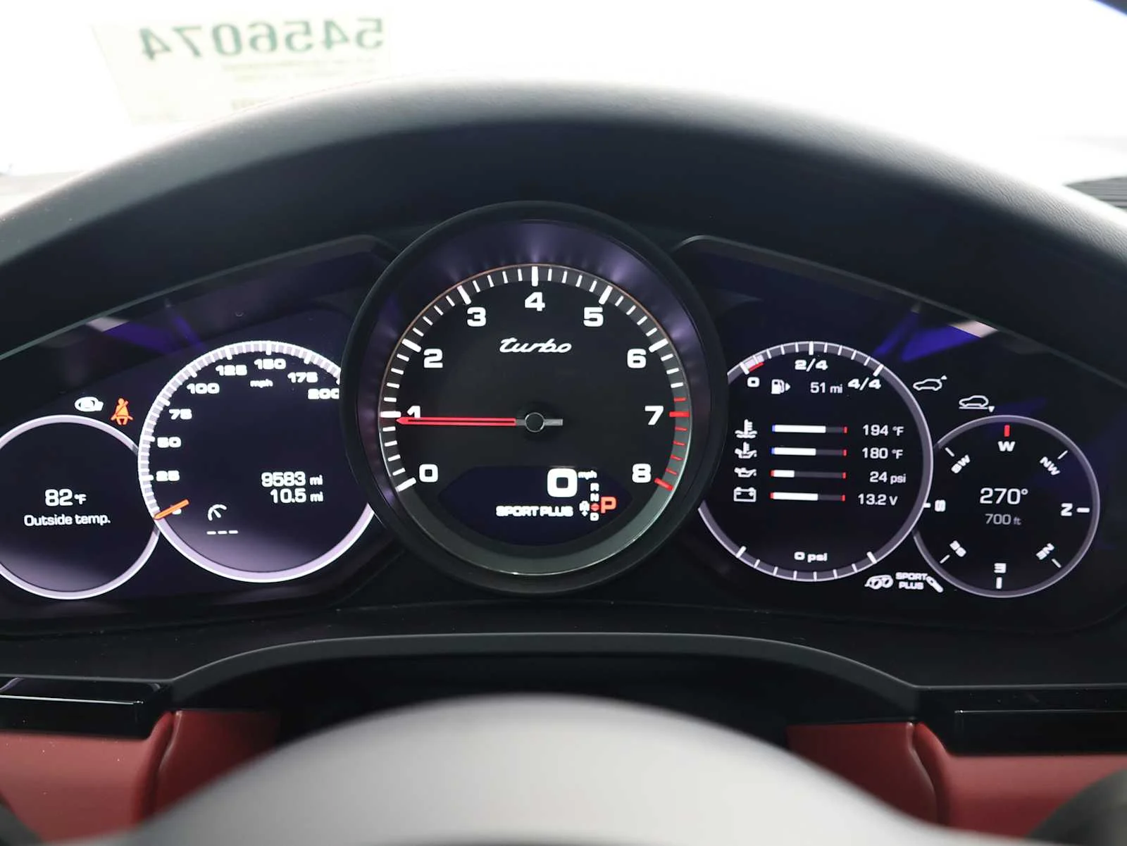 Used 2021 BLACK Porsche Turbo image 16