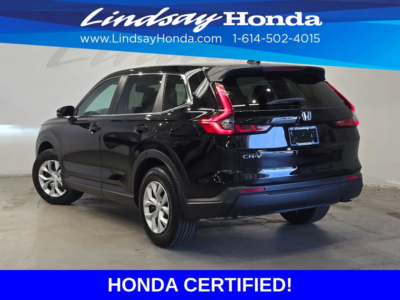 Certified Used 2025 Crystal Black Pearl Honda LX image 8