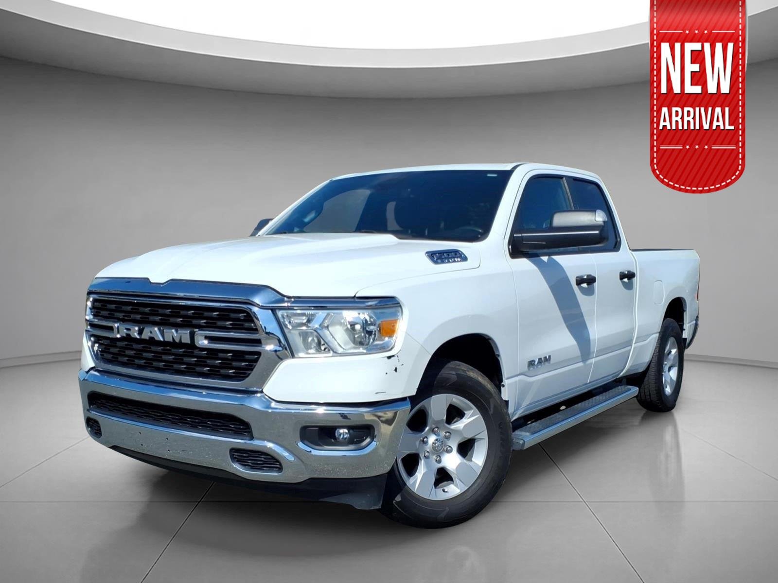 Used 2023 Bright White Clearcoat Ram Big Horn image 1