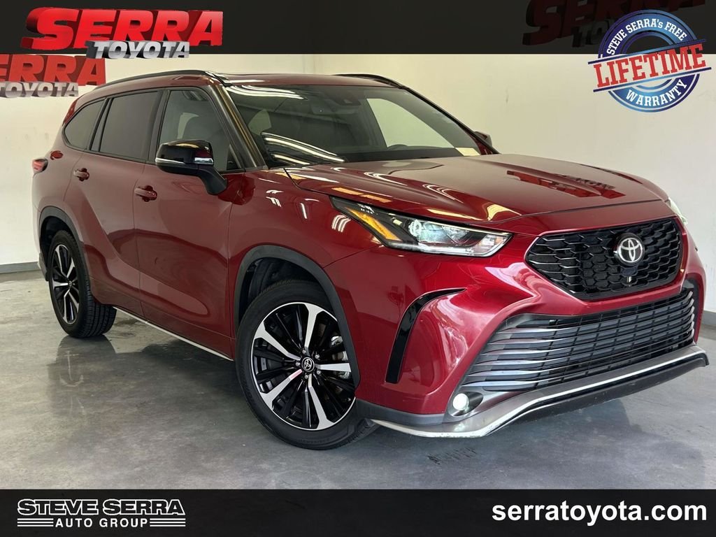 Used 2021 Red Toyota XSE image 1